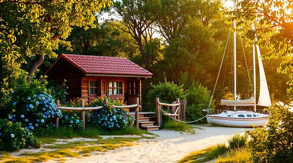 Vacances d'été au camping les grenettes sur l'île de ré